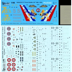 Syhart 127 - Rafale M no.5 "70 years Flottille 12F" 2018