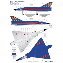 Syhart 124 - Mirage IIIE 13-QO "30 years of 13e Escadre" EC1/13 Artois 1987