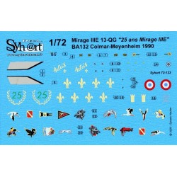 Syhart 123 - Mirage IIIE 13-QG "25 Ans Mirage IIIE" EC1-13 Artois 1990