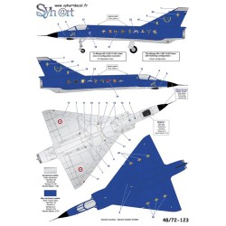 Syhart 123 - Mirage IIIE 13-QG "25 Ans Mirage IIIE" EC1-13 Artois 1990