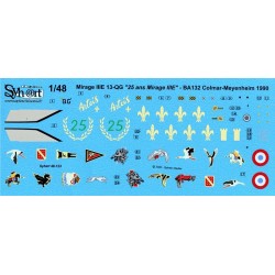 Syhart 123 - Mirage IIIE 13-QG "25 Ans Mirage IIIE" EC1-13 Artois 1990