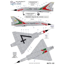 Syhart 122 - 2x Mirage IIIE "Regent Papa" 70 years EC2/4 La Fayette" 1916-1986
