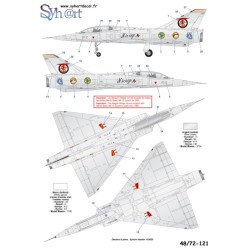 Syhart 121 - Mirage 5BD BD12 "Adieux aux Mirage" Force Aérienne Belge 1993