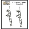 A014 - Ladders for Rafale B/C (and variants) - (1/72)