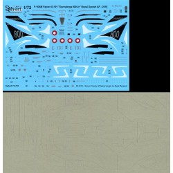 Syhart 118 -  F-16AM Falcon E-191 "Dannebrog 800 år" Royal Danish AF - 2019