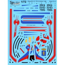 Syhart 111 - Mirage IIIR n°317 "ER 1/33 Belfort" 1986