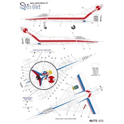 Syhart 111 - Mirage IIIR n°317 "ER 1/33 Belfort" 1986
