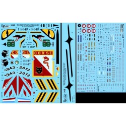 Syhart 108 - Mirage 2000-5F 188-ET "70 ans EC3/11 Corse" 2013 & Mirage 2000-5F 188-EF "100 ans SPA88" EC3/11 "Corse" 2017