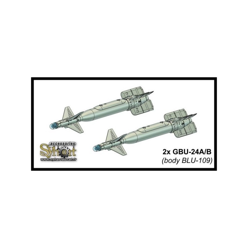 AD020 - GBU-24A/B (body BLU-109) x2 - (1/72)
