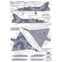 Syhart 107 - Mirage 2000P/PD "Force Aérienne Péruvienne"