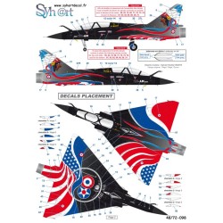 Syhart 098 - Mirage 2000N n°353 125-AM "100 Years EC 2/4 La Fayette" 1916 - 2016