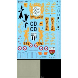 Syhart 093 - Mirage IVP n°57 CD "Dissolution EB 2/91 Bretagne" 1964-1996