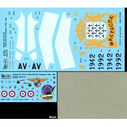 Syhart 092 - Mirage IVP n°23 AV "50 years EB 2/91 Bretagne" 1942-1992