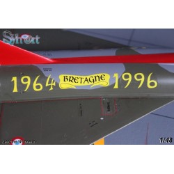 Syhart 093 - Mirage IVP n°57 CD "Retirement EB 2/91 Bretagne" 1964-1996