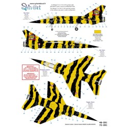 Syhart 091 - Mirage F-1C 12-YH n°16 "Tigermeet'91"