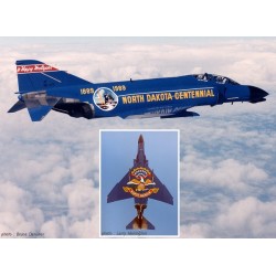 Syhart 085 - F-4D Phantom II AF66-498 "North Dakota Centennial" 1889-1989