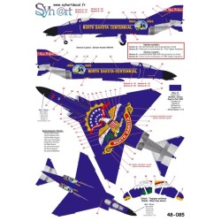 Syhart 085 - F-4D Phantom II AF66-498 "North Dakota Centennial" 1889-1989