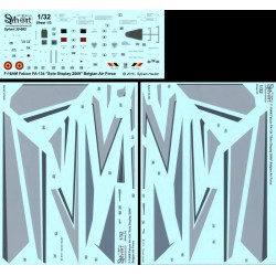 Syhart 082 - F-16AM Falcon FA-134 "Solo Display 2009" Force Aérienne Belge