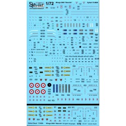 Syhart 919 - "Stencils" - Mirage 2000 (all versions - France & exports)