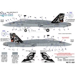 Syhart 069 - F/A-18C Hornet J-5011 "Tigermeet 2011" Staffel 11 - Swiss Air Force