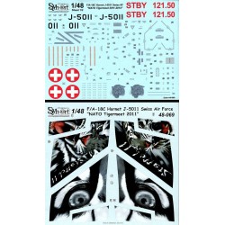 Syhart 069 - F/A-18C Hornet J-5011 "Tigermeet 2011" Staffel 11 - Swiss Air Force