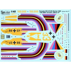 Syhart 077 - Tornado IDS 45+88 "100000h Tornado JaBoG 33" Büchel 1999