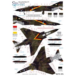 Syhart 076 - RF-4E & F-4F Phantom II "Last Klick" and "45 Jahre Erprobung" WTD-61 Manching