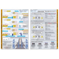 Syhart 915S - Rafale B/C/M "Standard stencils" (French versions)