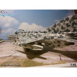 Syhart 074 -  Mig-21MF 7701 "Splinter Camouflage" 211Sqn - Czech Air Force 1998