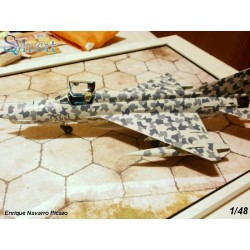 Syhart 074 -  Mig-21MF 7701 "Splinter Camouflage" 211Sqn - Czech Air Force 1998