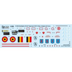 Syhart 067 - F-104G Starfighter FX-52 "Tigermeet 1978" 31Sqn - Force Aérienne Belge