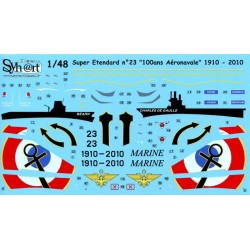 Syhart 061 - Dassault Super-Etendard n°23 "100 ans de l'Aéronavale" 1910-2010