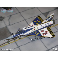 Syhart 058 - Mirage 2000C n°117 103-LD "Retirement EC2/12 Picardie" July 2009