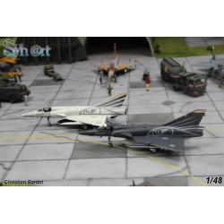 Syhart 022 - Mirage IIIRS R-2110 & R-2116 Black & White