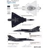 Syhart 022 - Mirage IIIRS R-2110 & R-2116 Black & White