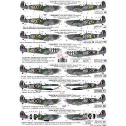 Syhart 908 - Spitfires of 350 Squadron - RAF & Belgian AF 1941 - 1949