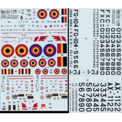 Syhart 904 - CF-100 Canuck & TF/F-104G Starfighter 350Sqn - Belgian Air Force