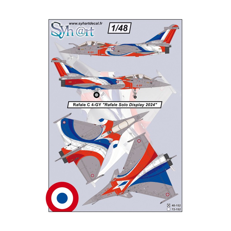 Syhart 152 - Rafale C 4-GY "Rafale Solo Display 2024"