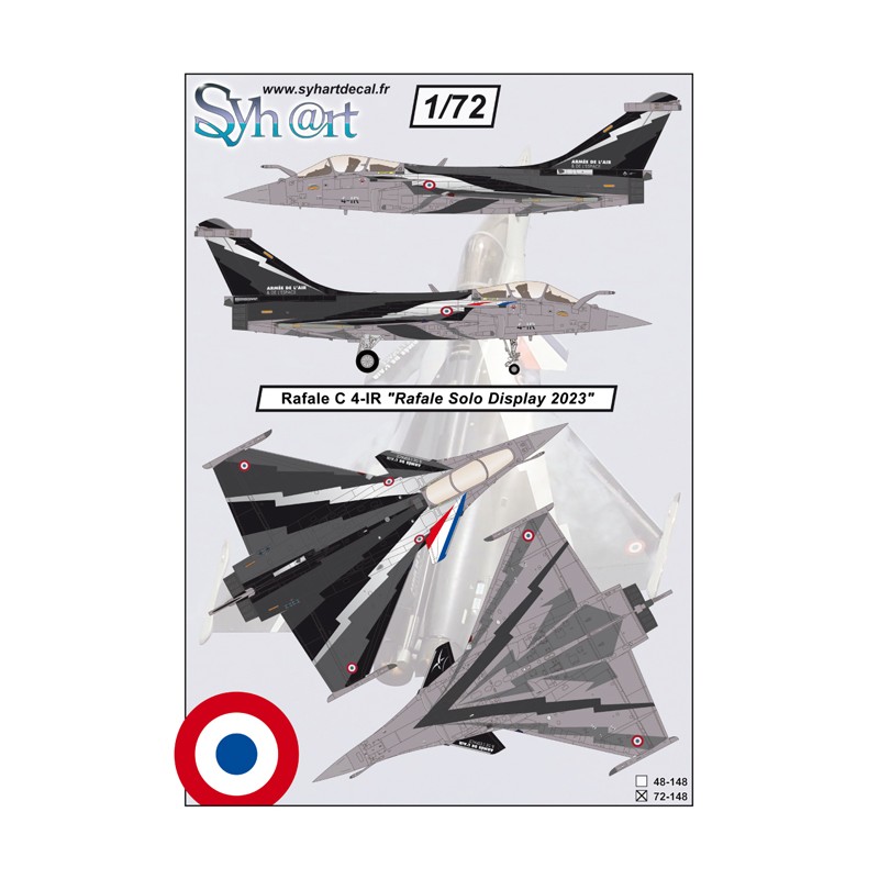 Syhart 148 - Rafale C 4-IR "Rafale Solo Display 2023"