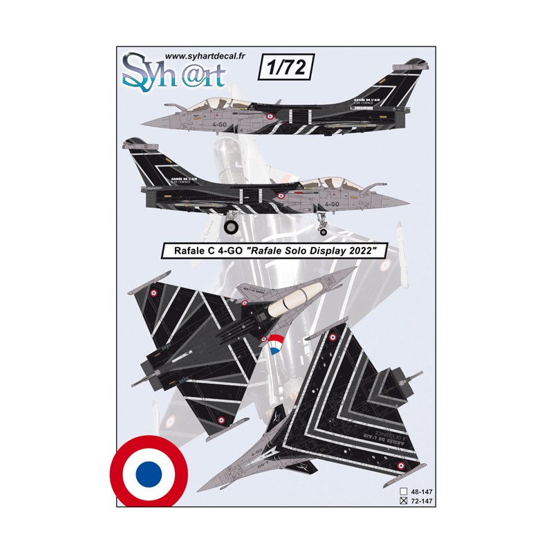Syhart 147 - Rafale C 4-GO "Rafale Solo Display 2022"