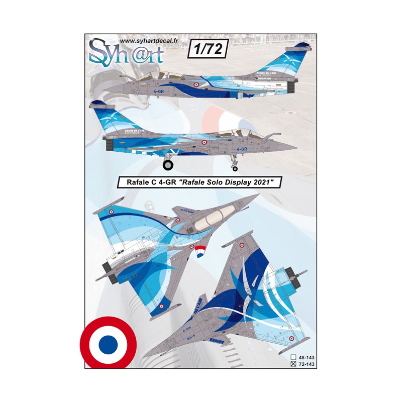 Syhart 143 - Rafale C 4-GR "Rafale Solo Display 2021"