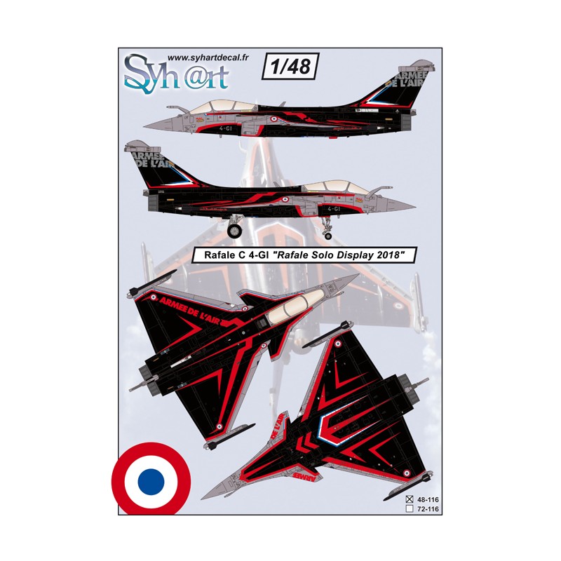 Syhart 116 - Rafale C 4-GI "Rafale Solo Display 2018"