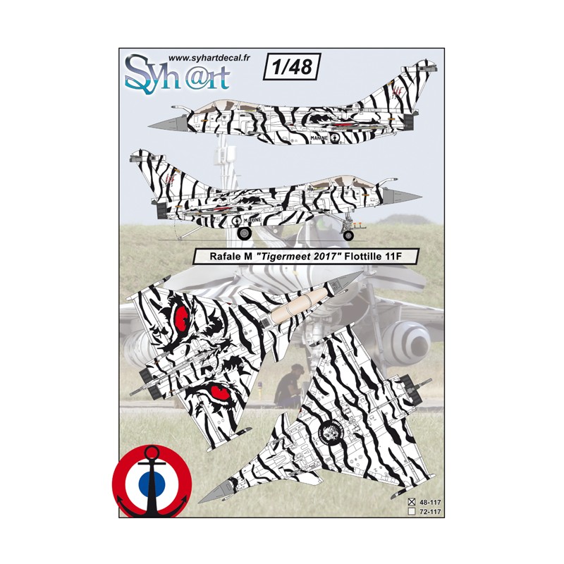 Syhart 117 - Rafale M "Tigermeet 2017" Flottille 11F