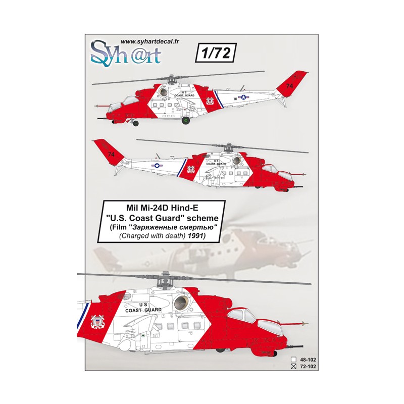 Syhart 102 - Mil Mi-24V Hind-E ''U.S. Coast Guard''
