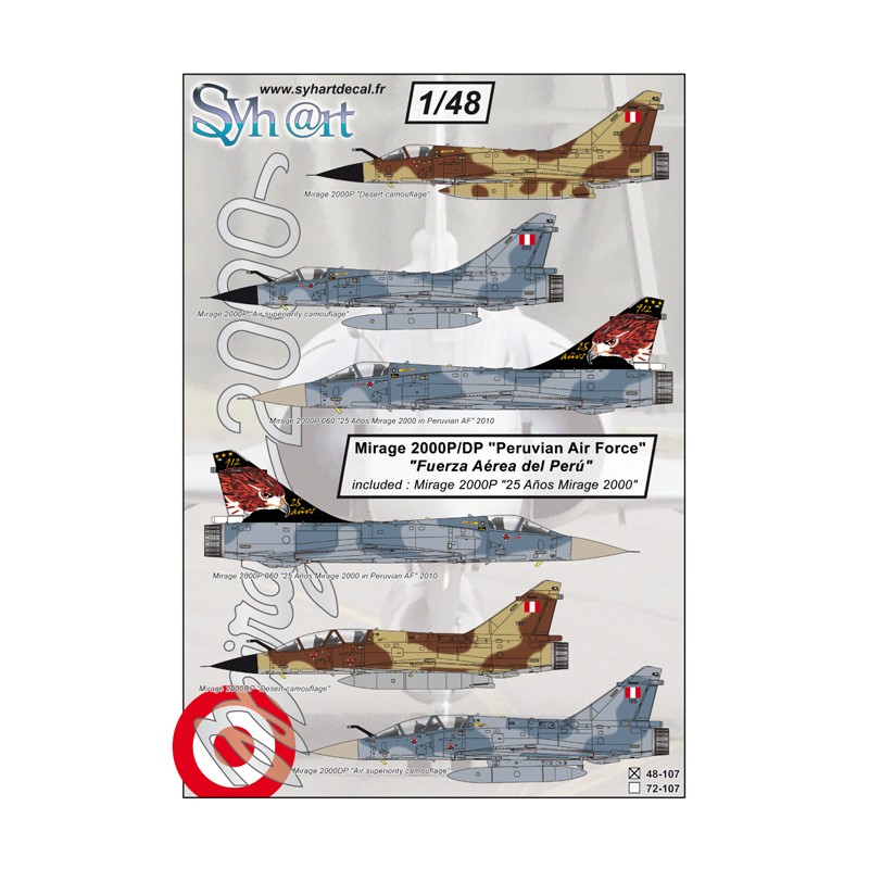Syhart 107 - Mirage 2000P/DP "Peruvian Air Force"