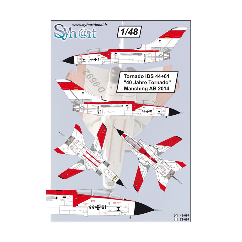 Syhart 097 - Tornado IDS 44+61 "40 Jahre Tornado" Manching AB 2014