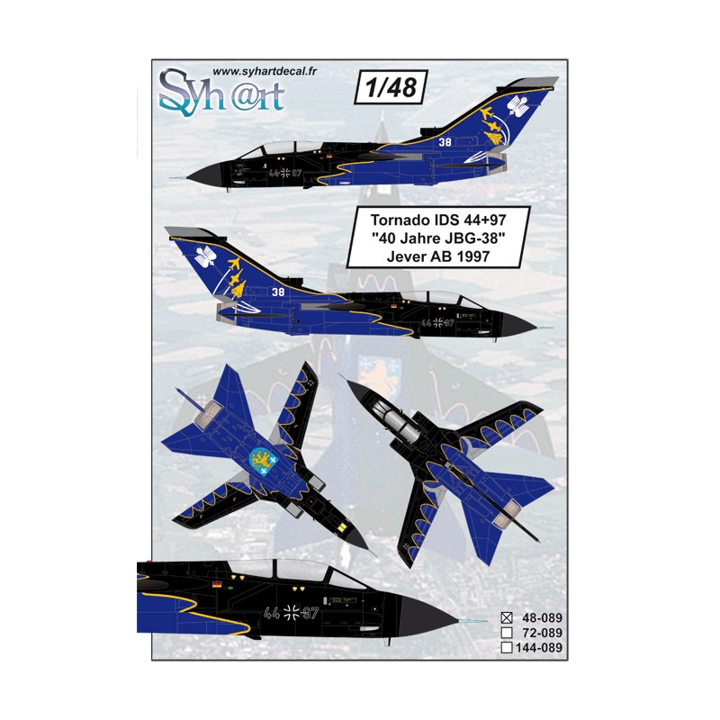 Syhart 089 - Tornado IDS 44+97 "40 Jahre JBG-38" Jever AB 1997