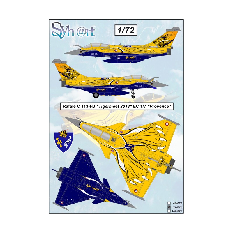 Syhart 075 - Rafale C 113-HJ "Tigermeet 2013" EC 1/7 "Provence"