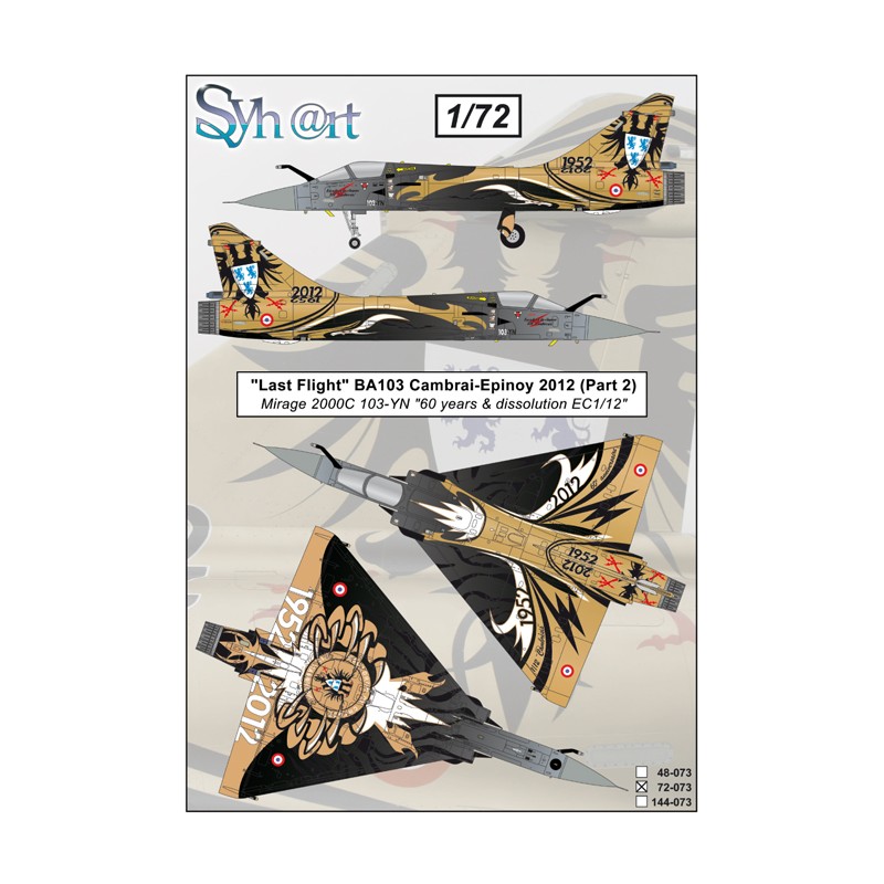 Syhart 073 - "Last Flight" BA103 Cambrai-Epinoy 2012 (Part 2)