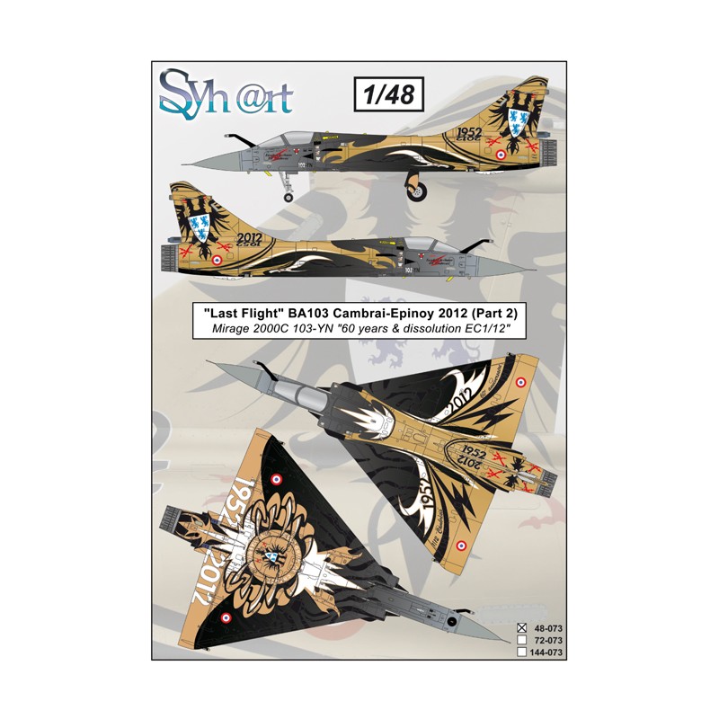 Syhart 073 - "Last Flight" BA103 Cambrai-Epinoy 2012 (Part 2)